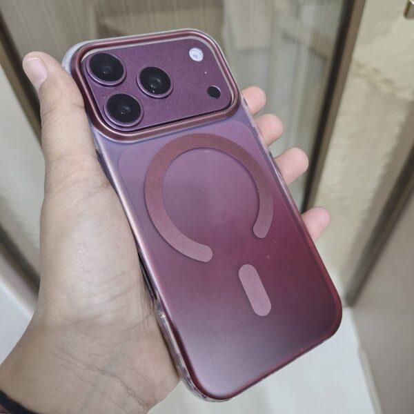 Translucent Matte Magnetic Case with Full Camera Protection