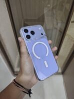 Transparent Magnetic MagSafe Silicone Phone Case
