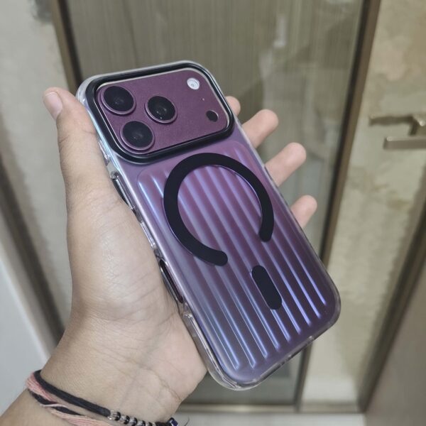 Iridescent Luggage Glow MagSafe Case,