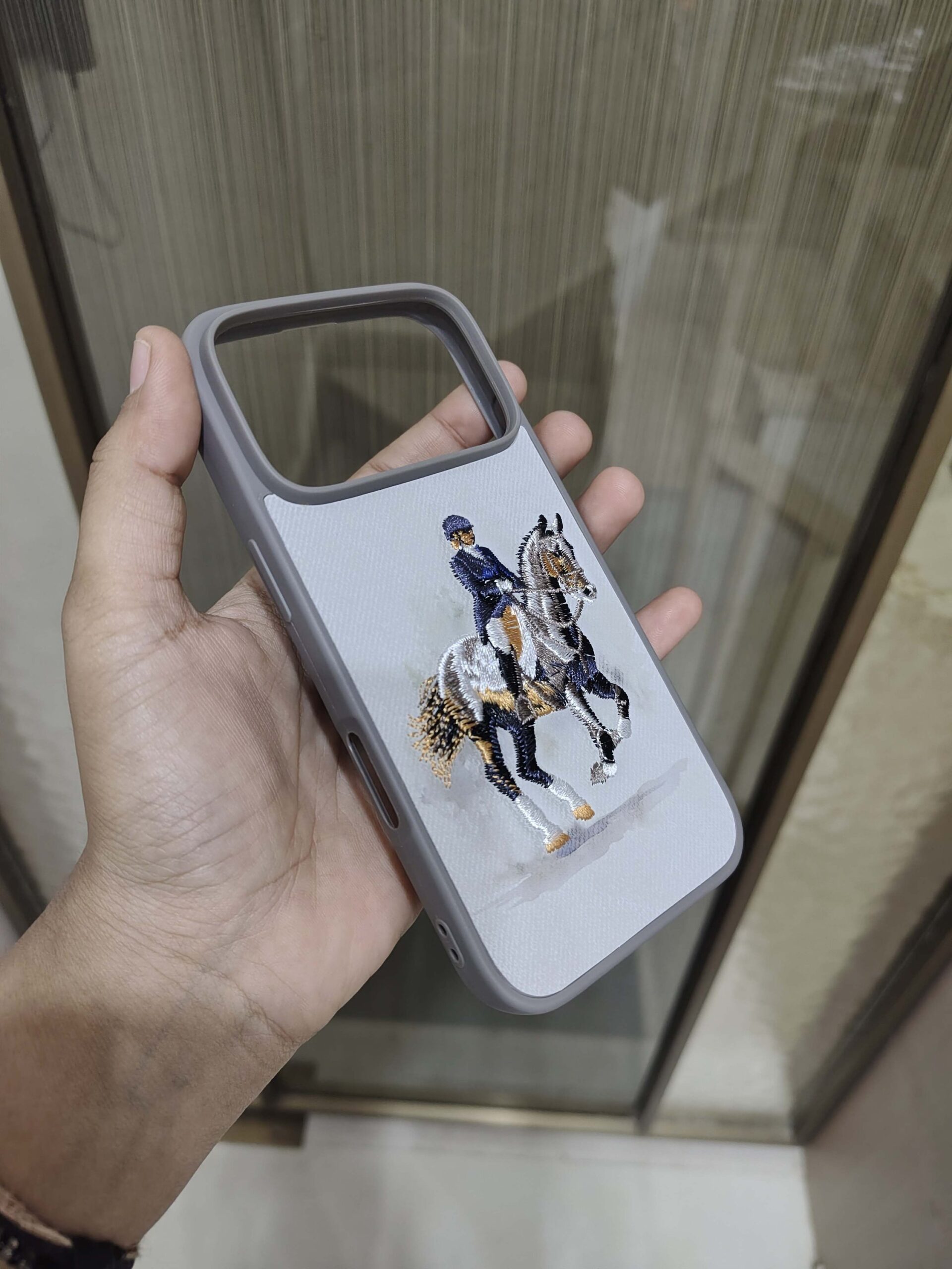 2026/09/2881-scaled.jpg Equestrian Horse Embroidery Printed Phone Case - Image 1