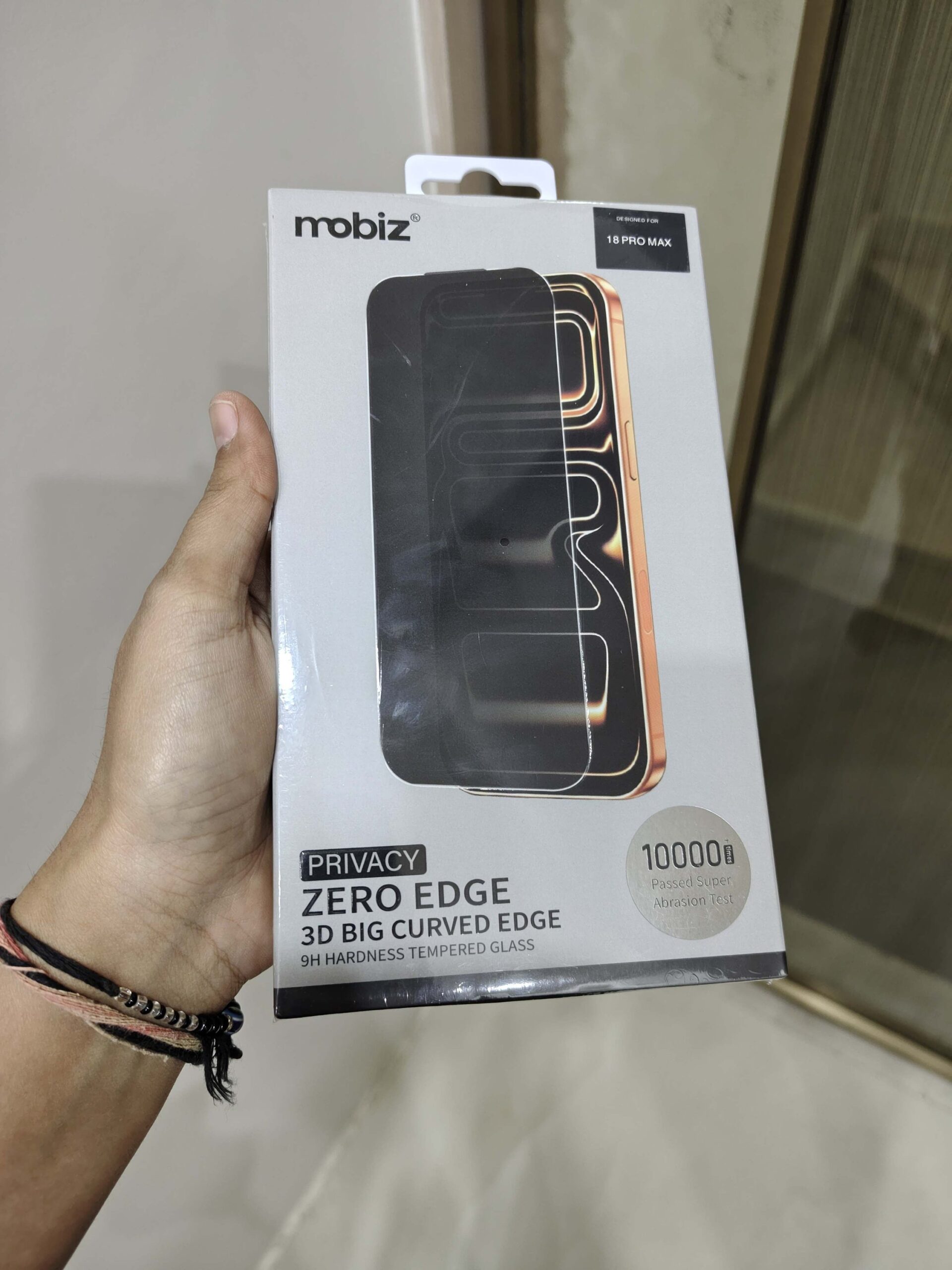 2026/09/2936-1-scaled.jpg Mobiz Privacy Zero Edge 3D Big Curved Edge Tempered Glass is a premium screen protector - Image 1