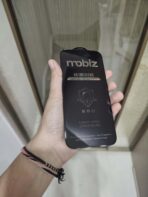 Mobiz Shining Edge Tempered Glass screen protector designed for smartphones. - Image 2