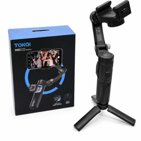 TOKQI M02 3-Axis Gimbal Stabilizer.