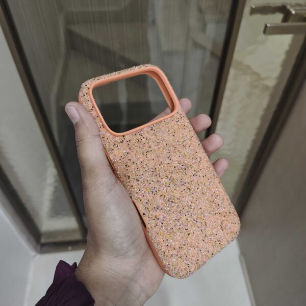 Luxury Swarovski Stone Glitter Case designed for the iPhone 17 series