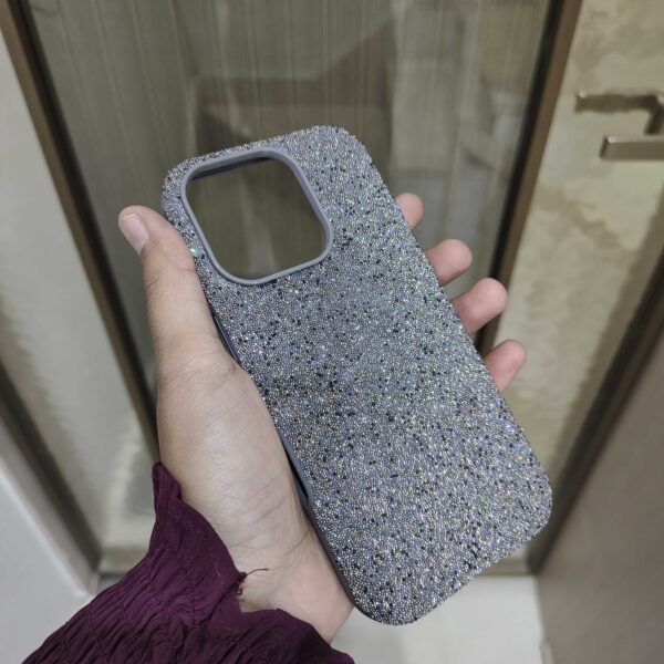 Swarovski High Smartphone Case in the Silver Tone variant