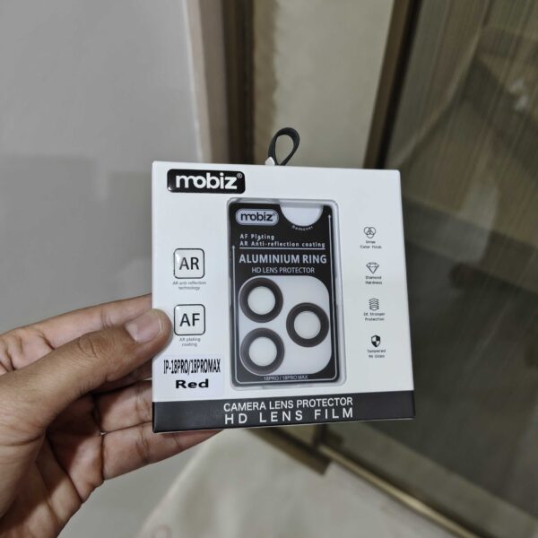 Mobiz Aluminium Ring HD Lens Protector
