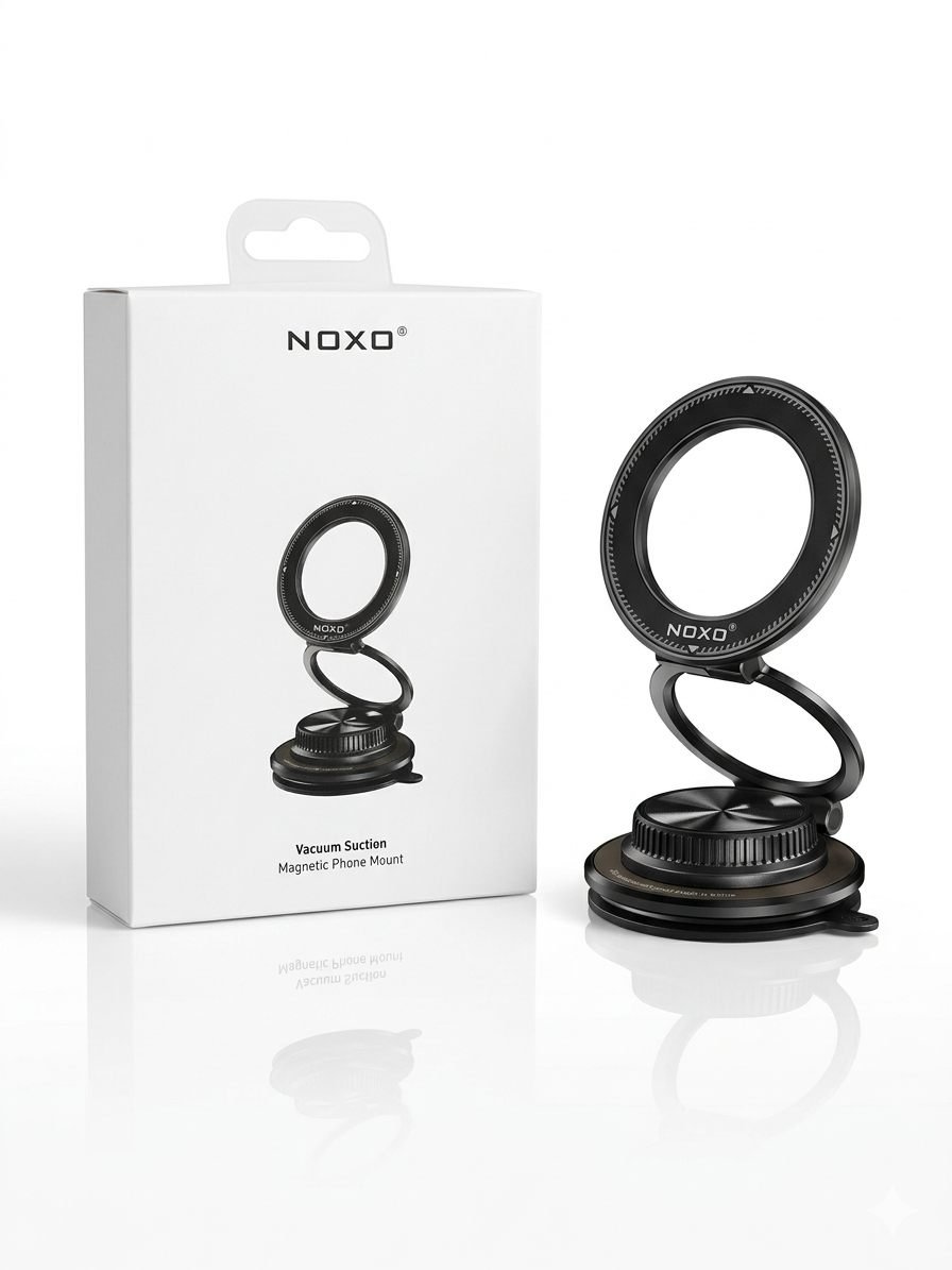 2026/09/3409.jpg NOXO HDN-9 Vacuum Suction Magnetic Phone Mount. - Image 1