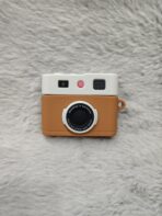 Retro Camera Style Silicone Case Cover for Apple AirPods.