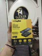 The Digitek DPB-10000 PD is a 10000mAh pocket-sized magnetic wireless power bank,,