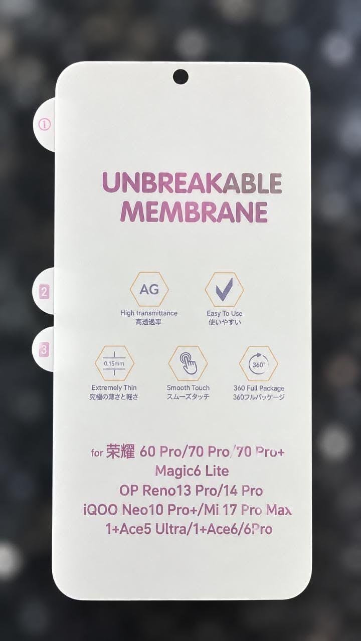 2026/09/4156.jpg Unbreakable Membrane Screen Protector - Image 1