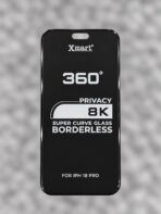 Xmart 8K Privacy Tempered Glass Screen Protector.