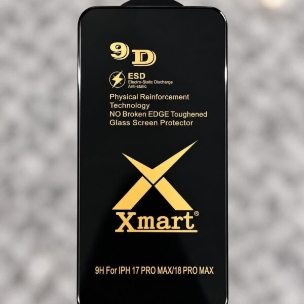 Xmart 9D ESD Tempered Glass Screen Protector.