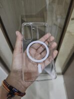 Magnetic Transparent Phone Case with MagSafe compatibility. - Image 2