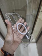 Magnetic Transparent Phone Case with MagSafe compatibility. - Image 3