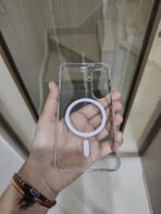 Magnetic Transparent Phone Case with MagSafe compatibility. - Image 4