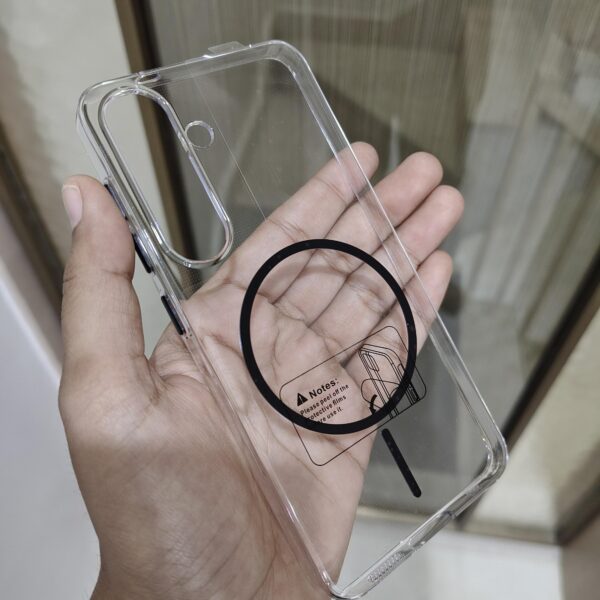 Magnetic Crystal Clear Phone Case
