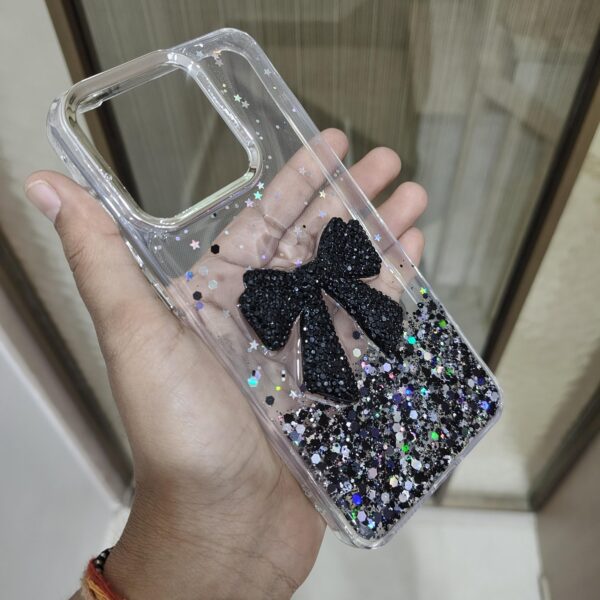 3D Rhinestone Bow Glitter Phone Case