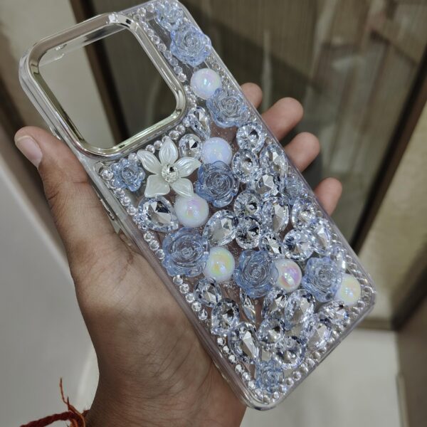 3D Rhinestone Bow Glitter Phone Case