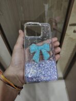 3D Rhinestone Bow Glitter Phone Case - Image 2