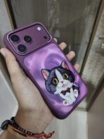 Nimmy Friends Big Eyes Pets 3D Embroidery Case.