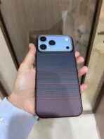 Carbon Fiber Textured Phone Cover - Image 2