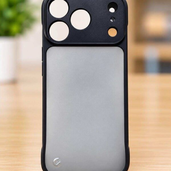 Matt Paper Fit Black Border Case