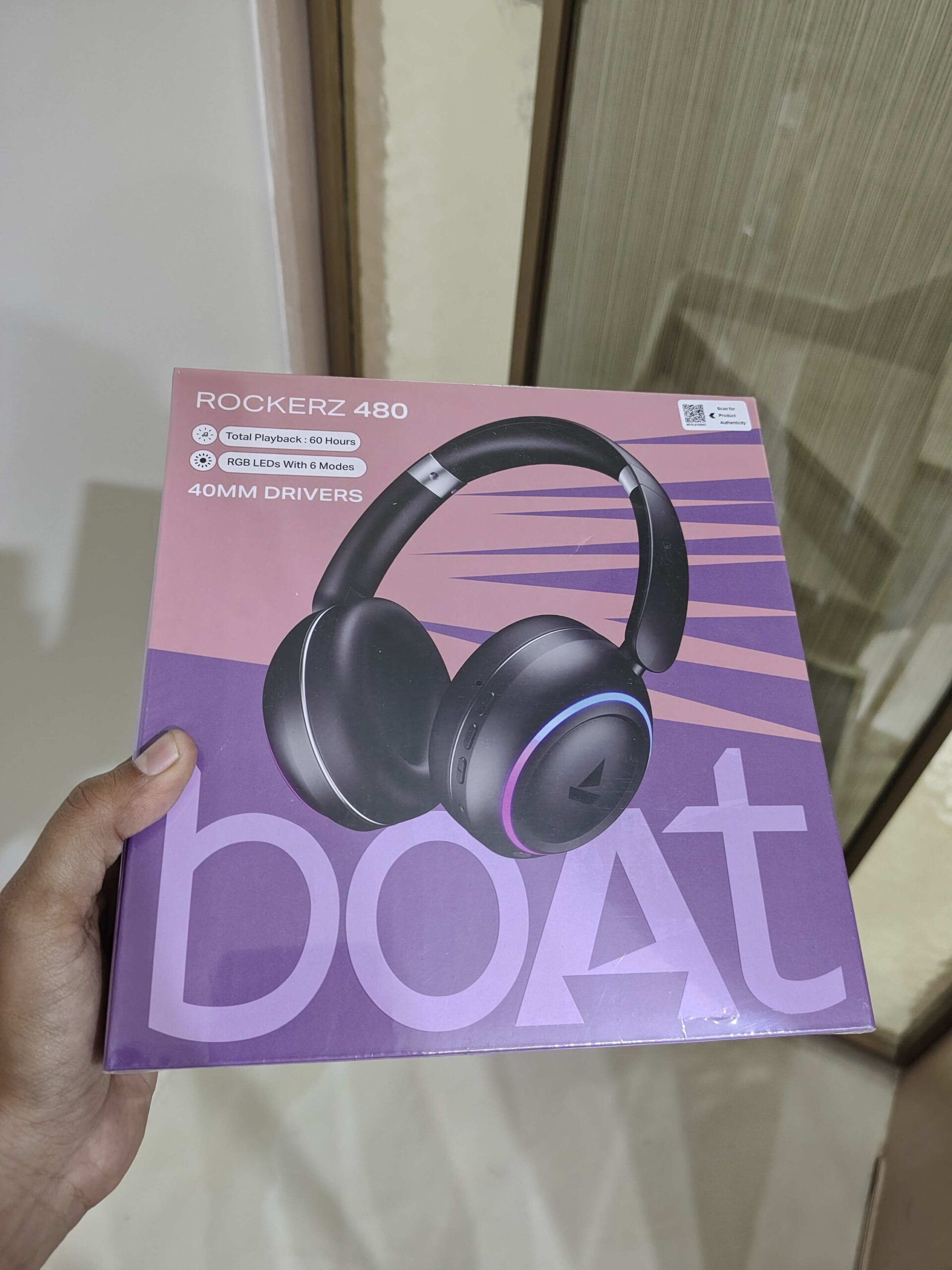 2026/09/6010-scaled.jpg boAt Rockerz 480 Wireless Over-Ear Headphone - Image 1
