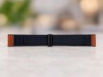 magnetic buckle leather smartwatch replacement strap. - Image 2