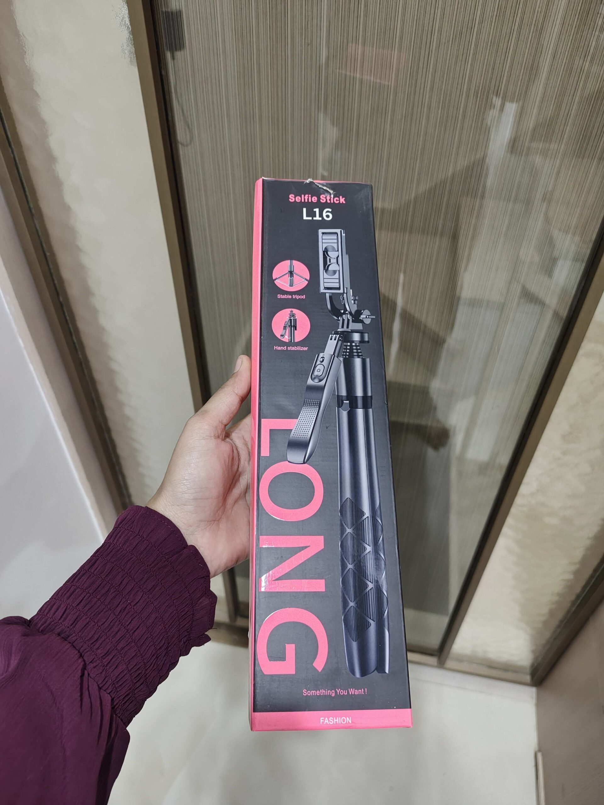 2026/09/6278-scaled.jpg L16 Long Selfie Stick Tripod Stand - Image 1