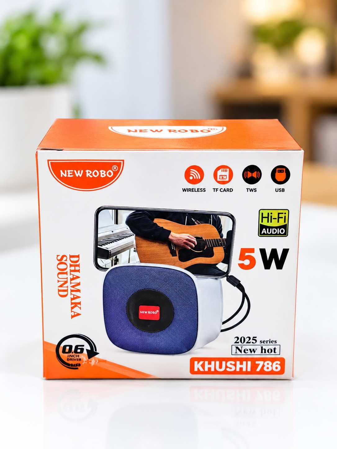2026/09/6293.jpg Portable Wireless Bluetooth Speaker - Image 1