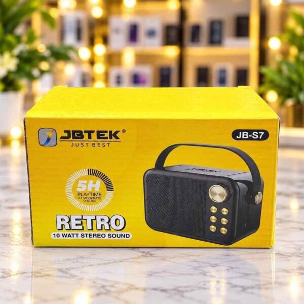 JBTEK JB-S7 Retro Bluetooth Speaker.