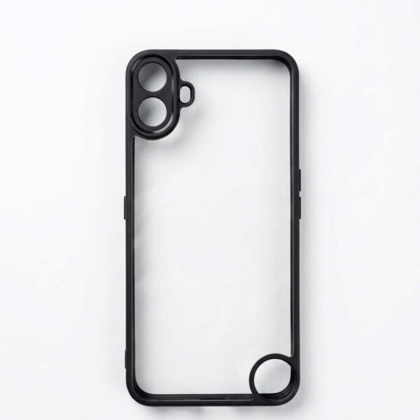 transparent shockproof bumper case( yellow Free)
