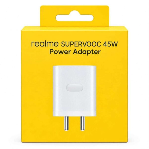 realme SUPERVOOC 45W Power Adapter.