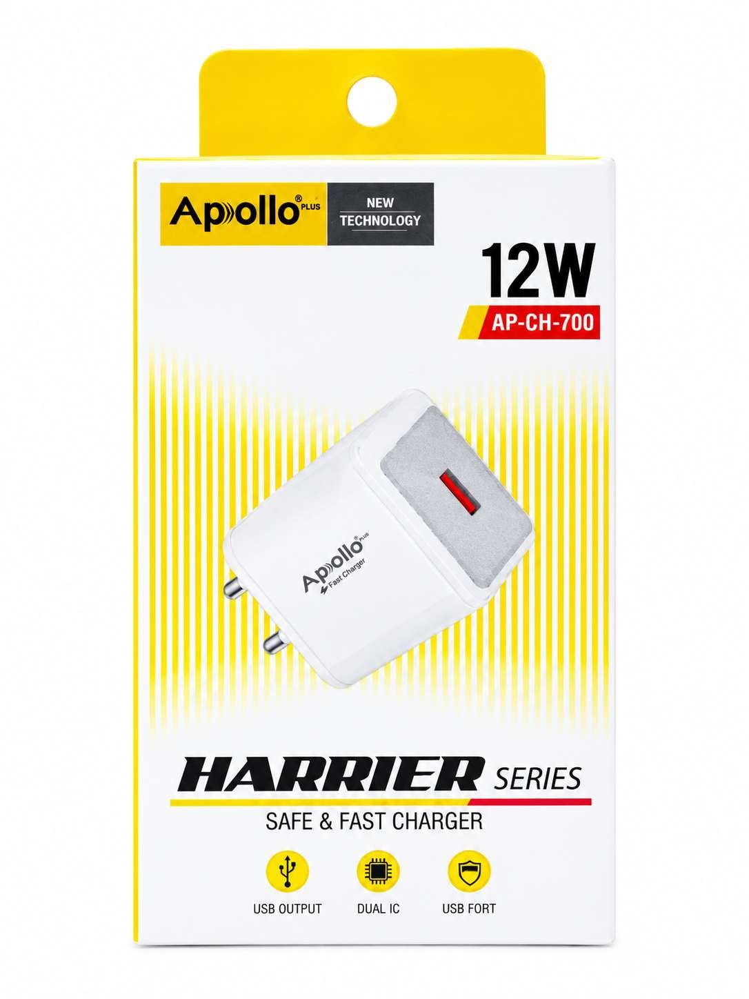 2026/10/6845.jpg Apollo Plus Harrier Series 12W Safe & Fast Charger - Image 1