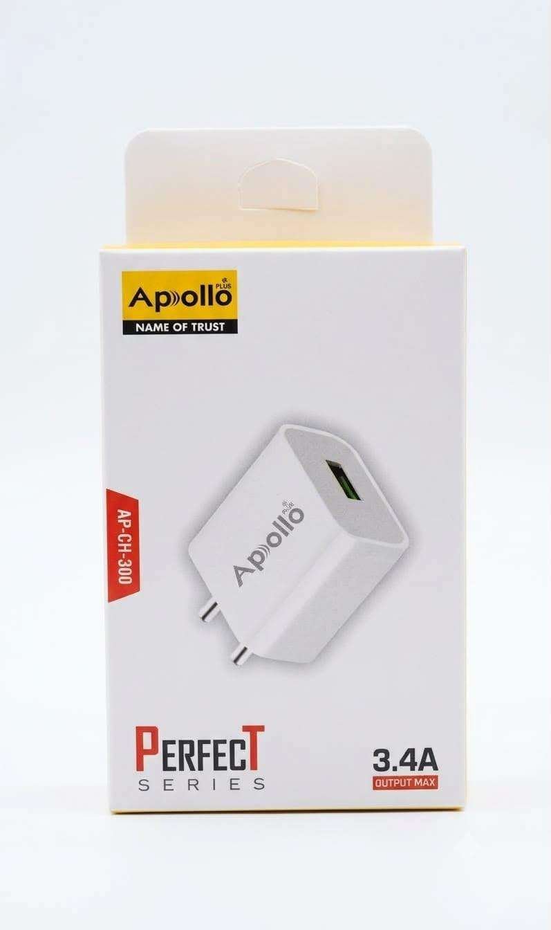 2026/10/6849.jpg Apollo Plus "Perfect Series" 3.4A Mobile Charger Adapter - Image 1