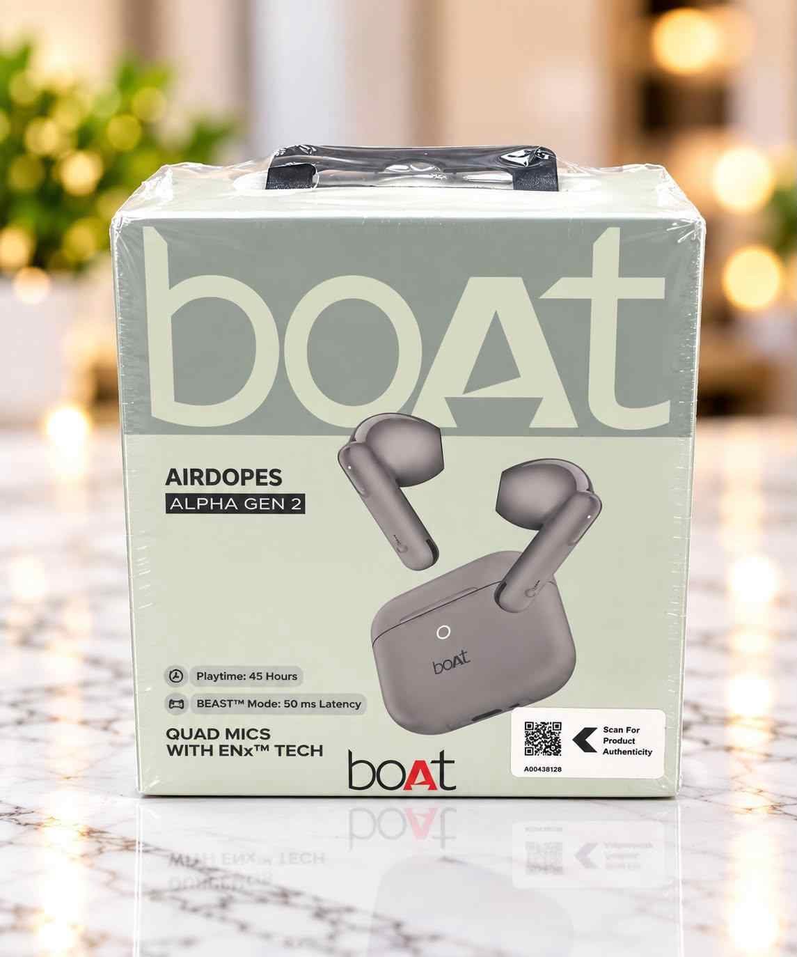 2026/10/8538.jpg boAt Airdopes Alpha Gen 2 True Wireless Stereo (TWS) Earbuds. - Image 1